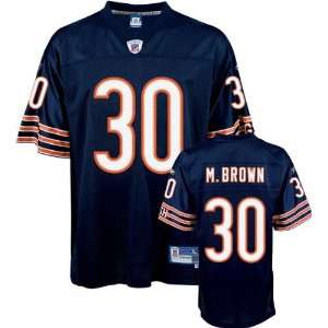  Mike Brown Reebok NFL Navy Premier Chicago Bears Jersey 