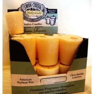 Snickerdoodle Scented Votive Candles By Swan Creek Candle Co (Pack of 
