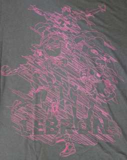 NIKE LeBron Multi Style T Shirt sz XL X Large Black Purple Miami VII 8 