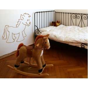  Pony   Vinyl Wall Decal: Home & Kitchen