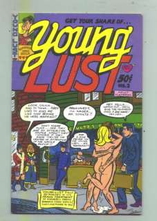 1971 YOUNG LUST #2 BILL GRIFFITH UNDERGROUND COMIC 1st  