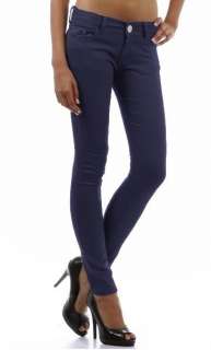   Premium Multi Colors Skinny Denim Jeans Slim Fit Jeggings Zipper Pants