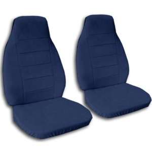  Navy blue seat covers for a 2012 Mini Cooper.: Automotive
