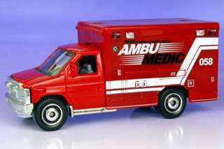 2009 Matchbox # 55 08 Ford E 350 Ambulance  