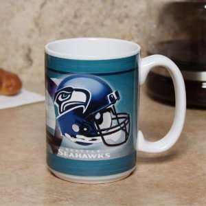    Seattle Seahawks 15oz. Helmet Sublimated Mug