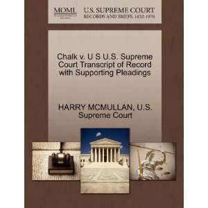   Pleadings (9781270312970): HARRY MCMULLAN, U.S. Supreme Court: Books