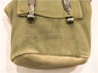  for a U.S. ARMY VIETNAM WAR PERIOD CANVAS M1910 STYLE CANTEEN COVER 