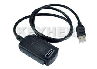 in 1 USB 2.0 to SATA / IDE HD HDD Adapter Cable, 105  