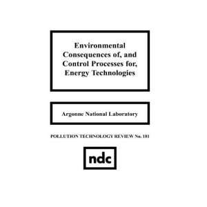 of and Control Processes for Energy Technologies (Polution Technology 