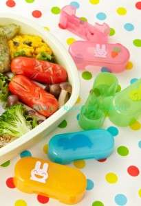 Tortoise and the Hare Rabbit Story Sausage Cutter Lunch Bento 