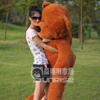 NEW GIANT 63 TEDDY BEAR HUGE SOFT 100% COTTON TOY  