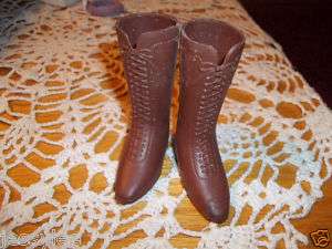 Ideal Crissy Doll~Brown Boots~Crissy size lace up  