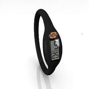  Oklahoma State Cowboys NCAA Digital Silicone Watch (Black 