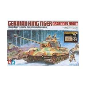   35 King Tiger Ardennes W/Aber PE Parts/Gun Barrel: Toys & Games