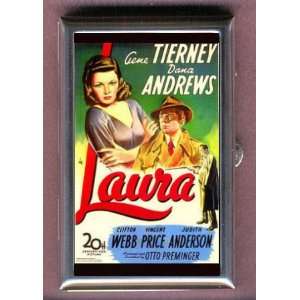  GENE TIERNEY LAURA 1944 POSTER Coin, Mint or Pill Box 