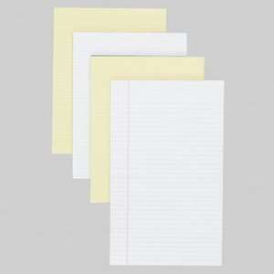  Glue Top Writing Pads, Wide Ruled, 50 Sheets, Letter, 8 1 
