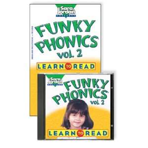  SARA JORDAN PUBLISHING CD/BOOK FUNKY PHONICS LEARN TO READ 