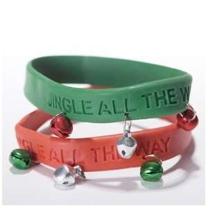  Rubber Bracelet With Metal Jingle Bells: Toys & Games