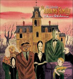 The Addams Family 2012 Wall Calendar  