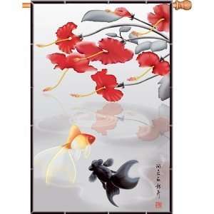  Tranquility Japanese Decorative Flag Patio, Lawn & Garden
