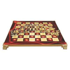  Hercules Chess Set with Red Board
