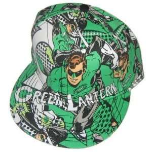   DC Comics Green Lantern Hal Jordan Print Flex Hat 42246: Toys & Games