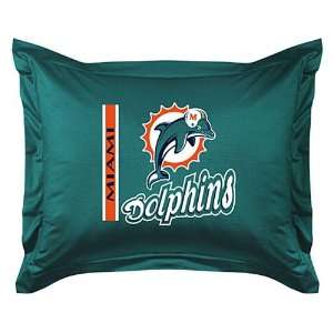  Miami Dolphins Locker Room Pillow Sham