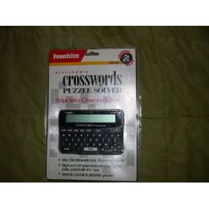  Crosswords Puzzle Solver (Electronic desktop model 