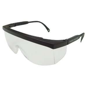   Radians Galaxy Clear Lens Safety Glasses Black Frame: Home Improvement
