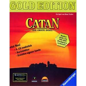  CATAN DIE ERSTE INSEL CD ROM (1999) by RAVENSBURGER 