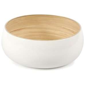  Core Bamboo Shallow Bowl Large in Snow