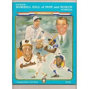 1982 Baseball Hall Of Fame Yearbook Jackson Aaron Chandler Robinson 