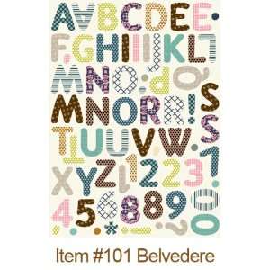  Bella Blvd Belvedere Estate Sale Chipboard Alphabet Arts 