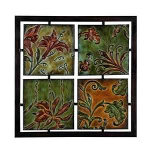  Mexican colors wall decor, metal: Home & Kitchen