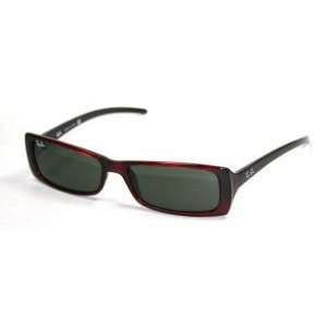  Ray Ban Sunglasses RB 4058 Transparent Dark Red Sports 