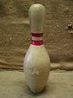Vintage Wooden Bowling Pin Antique Ball Pins Bowl Old 6166