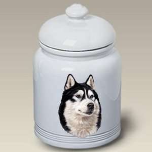  Alaskan Malamute Dog   Linda Picken Treat Jar Everything 