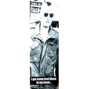  Taxi Driver (Bad Ideas) Movie Poster Print   24 X 60 