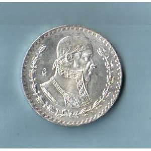  1966 Mexico Peso Coin 