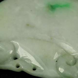   Ruyi Green Pendant 100% Natural Untreated Grade A Chinese Jade Jadeite