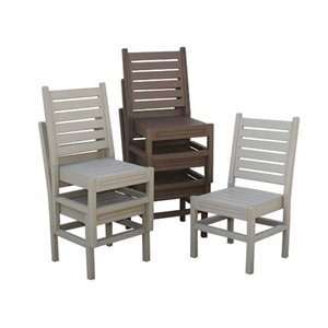  Eagle One C362C Stackable Outdoor Dining Chair: Home 