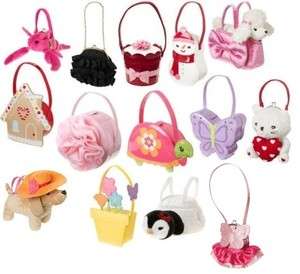 NWT GYMBOREE poodle butterfly flower cupcake PURSE LOT penguin kitty 