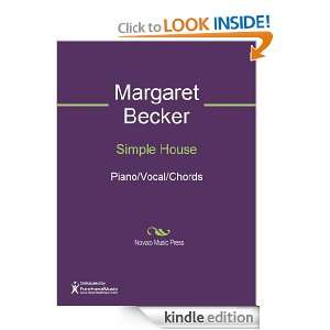 Simple House Sheet Music Margaret Becker, Charlie Peacock  