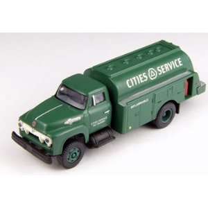  HO 1954 Ford F 700 Fuel Truck, Cities Service Toys 