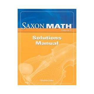 : Saxon Math Course 3: Written Practice Workbook Grade 8 (Course 1 2 