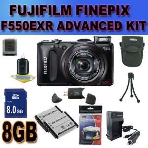  Fujifilm FinePix F550EXR 16 MP CMOS Digital Camera with Fujinon 15x 