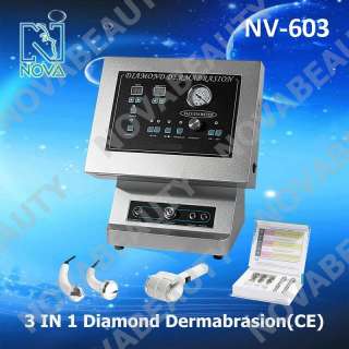 NV 603 ORIGINAL 3 IN 1 NOVA NEWFACE DIAMOND MICRODERMABRASION PEELING 