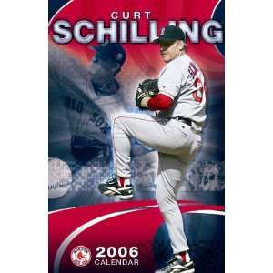 Curt Schilling Boston Red Sox 11 X 17 2006 Wall Calendar:  
