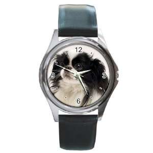 Japanese Chin 3 Round Leather Watch CC0707