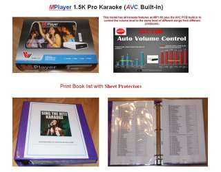 Player 1.5K Pro HDD Hard drive 2TB Vietnamese Karaoke  